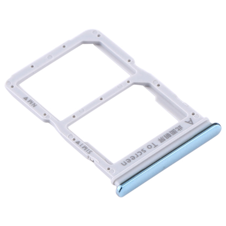 SIM Card Tray + NM Card Tray For Huawei Y8p (Twilight)