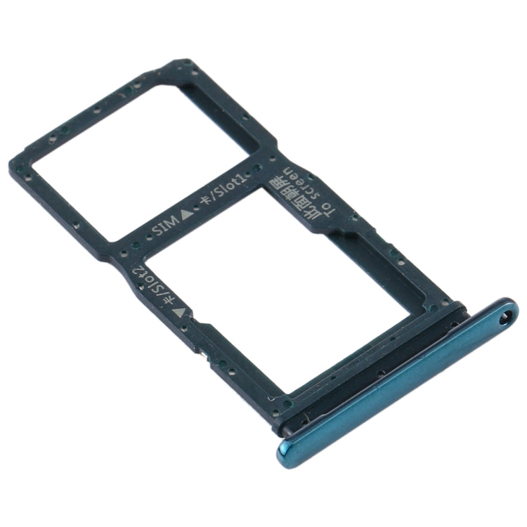 SIM Card Tray + SIM Card Tray / Micro SD Card Tray for Huawei Enjoy Z 5G (Green)
