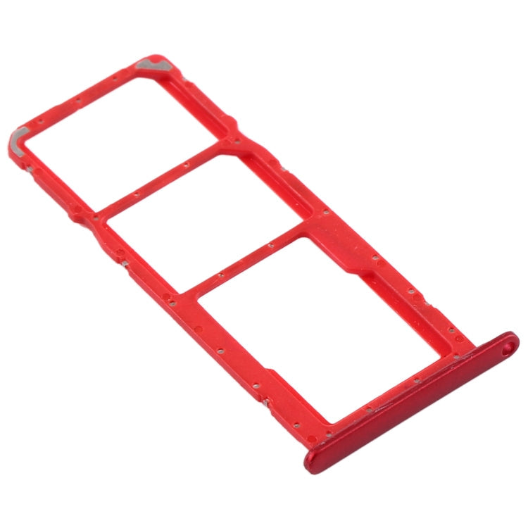 Bandeja de Tarjeta SIM + Bandeja de Tarjeta SIM + Bandeja de Tarjeta Micro SD Para Huawei Y8s (Rojo)