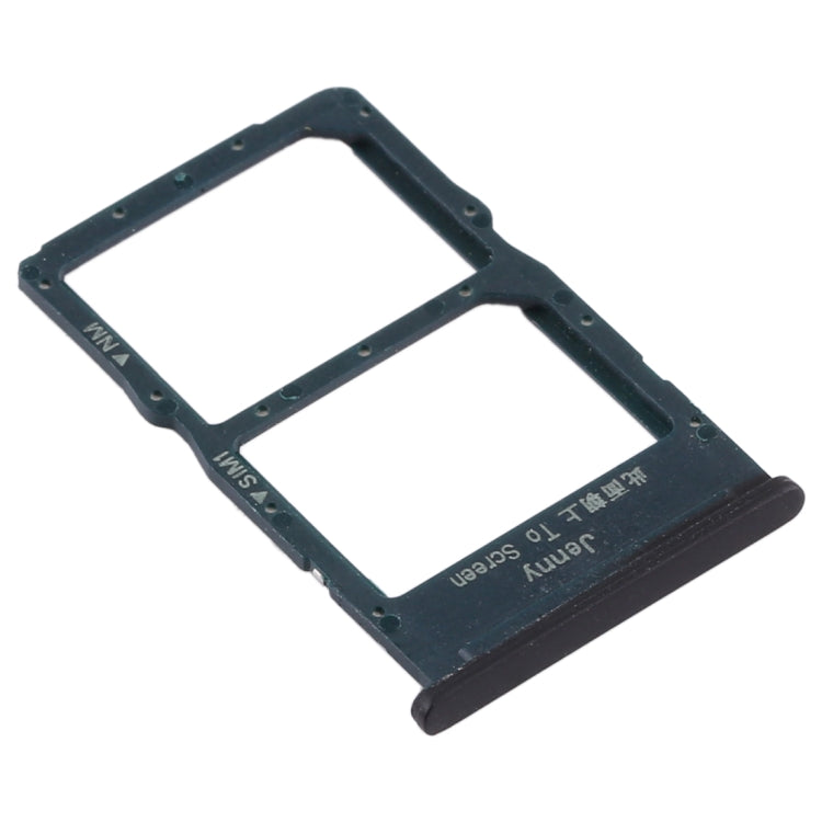 Plateau de carte SIM + plateau de carte NM pour Huawei P40 Lite (noir)