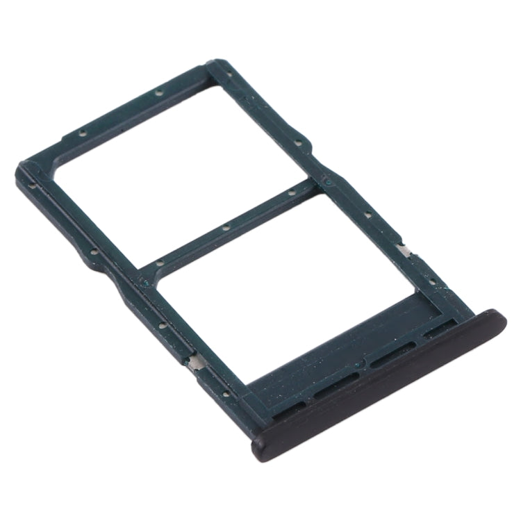 SIM Card Tray + NM Card Tray For Huawei P40 Lite (Black)