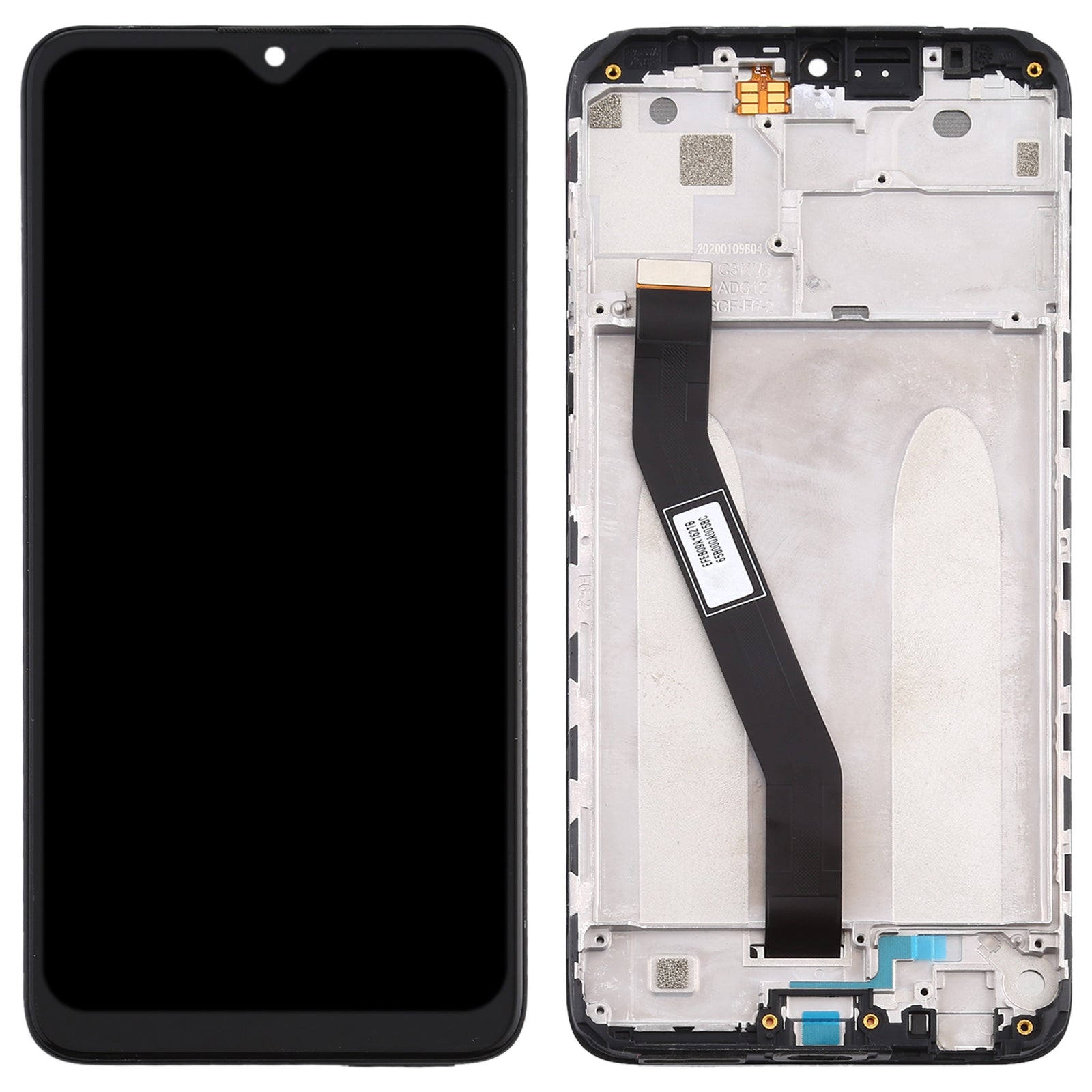 Pantalla Completa LCD + Tactil + Marco Xiaomi Redmi 8A Redmi 8 Negro