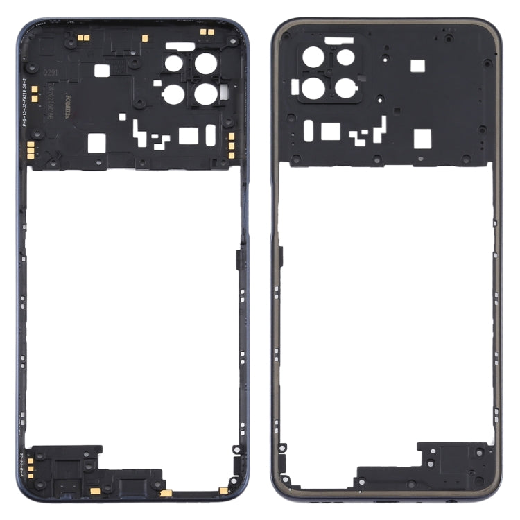 Plaque de cadre intermédiaire pour Oppo A72 5G PDYM20 (noir)