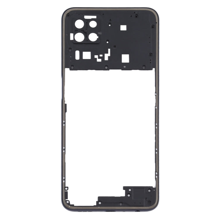 Middle Frame Bezel Plate for Oppo A72 5G PDYM20 (Black)