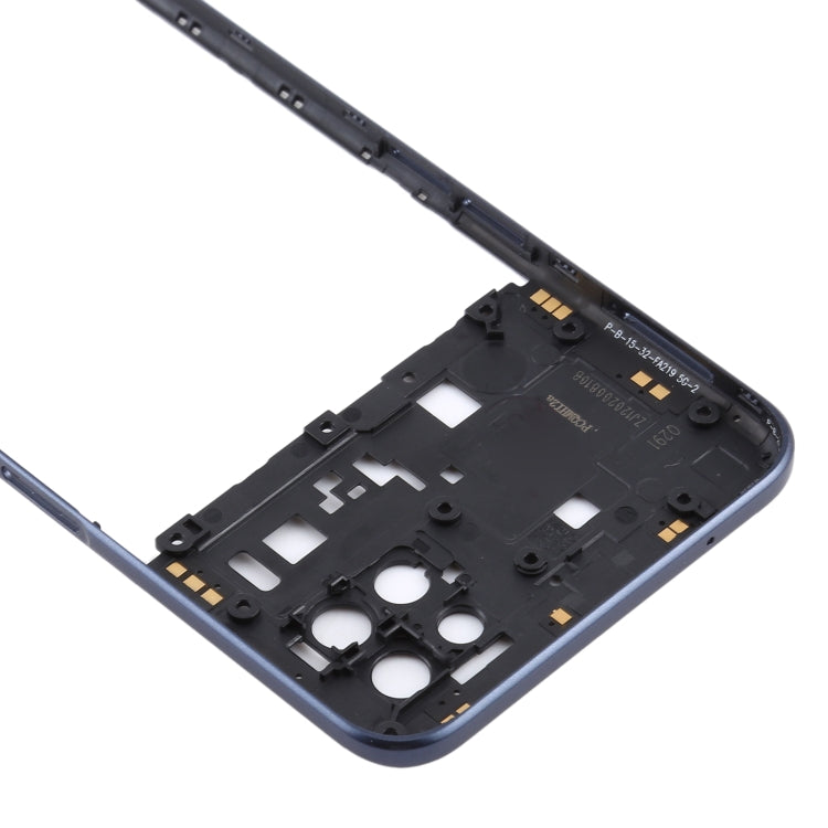 Plaque de cadre intermédiaire pour Oppo A72 5G PDYM20 (noir)