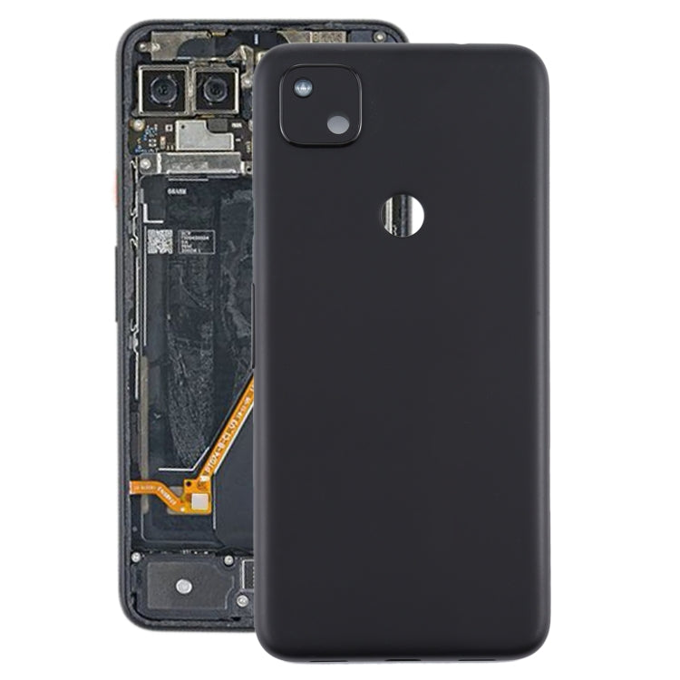 Tapa Trasera de la Batería Para Google Pixel 4A (Negro)