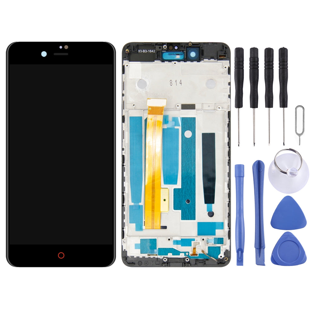 Ecran Complet LCD + Tactile + Châssis ZTE Nubia Z11 Mini S NX549J Noir