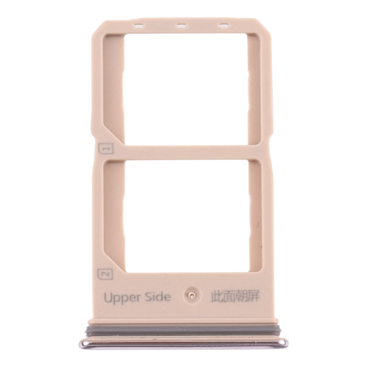 SIM Card Tray + SIM Card Tray for Vivo Y70s V2002A (Golden)