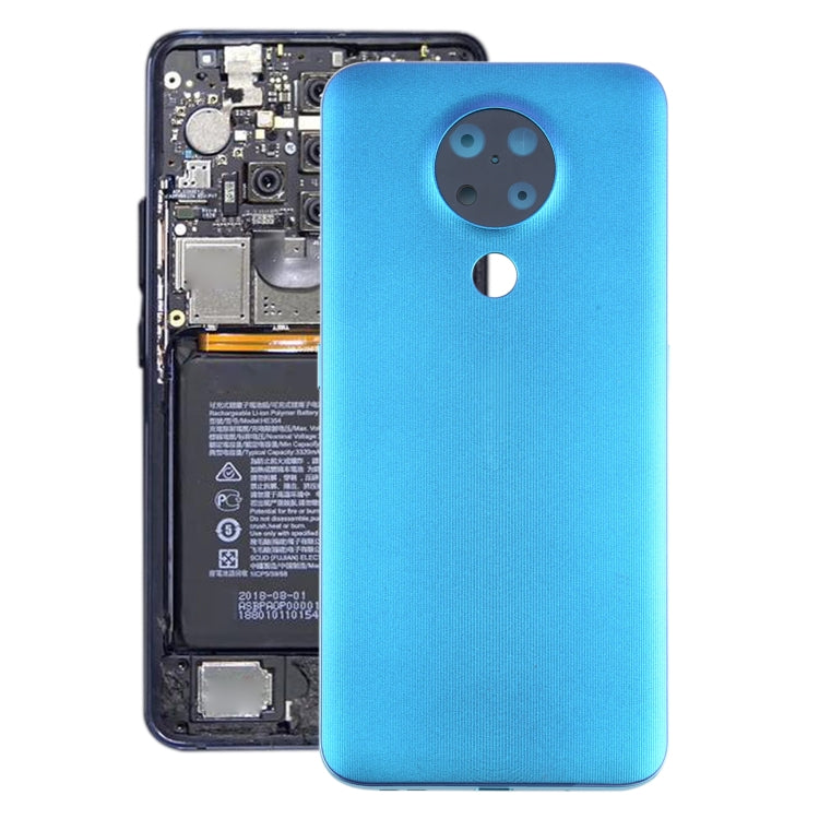 Coque arrière de batterie d'origine pour Nokia 3.4 / TA-1288 / TA-1285 / TA-1283 (Bleu)