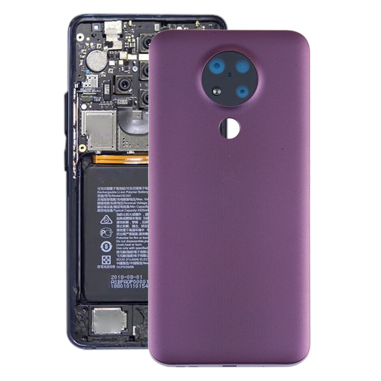 Original Battery Back Cover For Nokia 3.4 / TA-1288 / TA-1285 / TA-1283 (Purple)