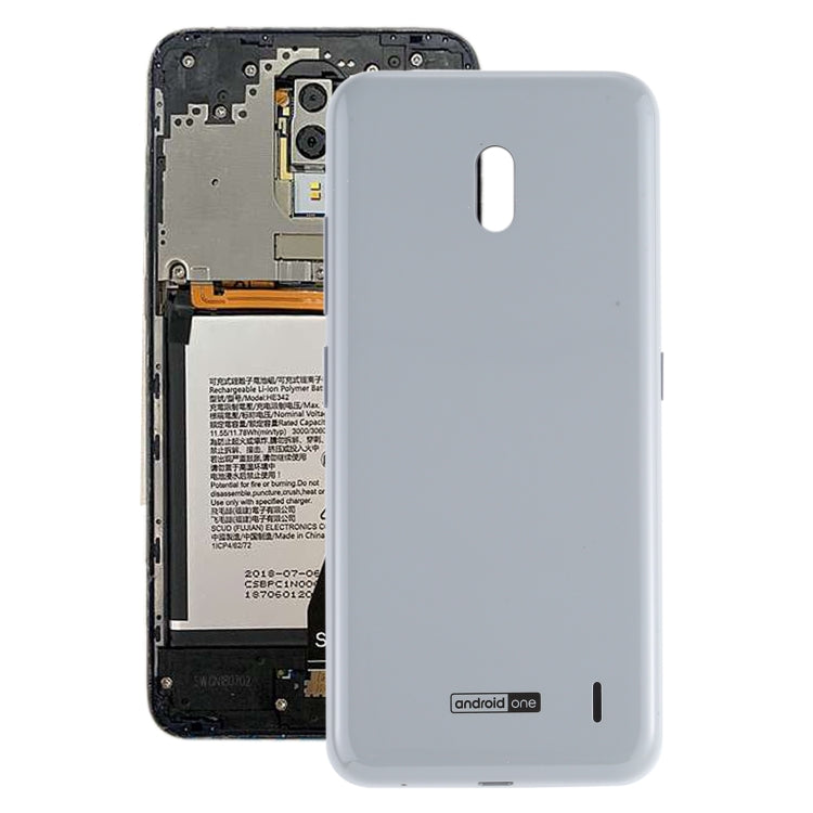 Original Battery Back Cover For Nokia 2.2 / TA-1183 / TA-1179 / TA-1191 / TA-1188 (Grey)