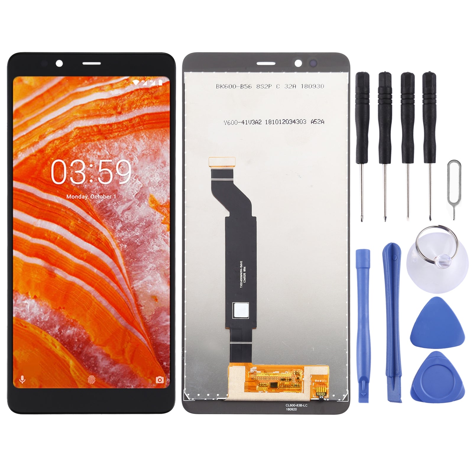 LCD Screen + Touch Digitizer Nokia 3.1 Plus (US Version)