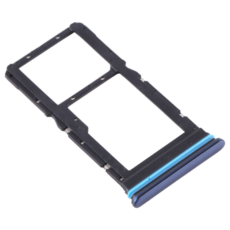 SIM Card Tray + SIM Card Tray / Micro SD Card Tray for Xiaomi MI 10T Lite 5G (Blue)