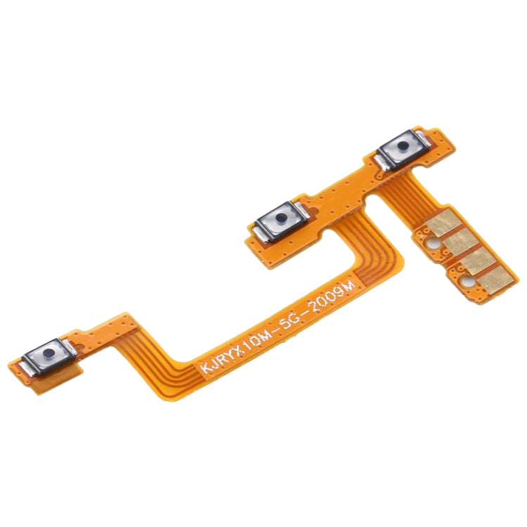 Câble flexible bouton d'alimentation et bouton de volume pour Huawei Honor X10 Max 5G