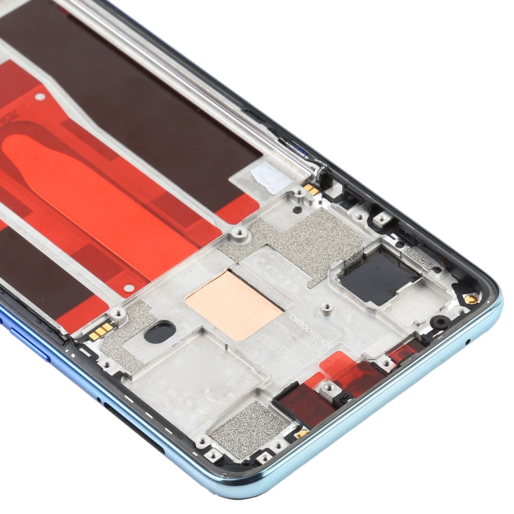 Carcasa Frontal Placa de Bisel de Marco LCD Para Oppo Reno 3 5G / Reno 3 4G PCHM30 CPH2043 (Azul Claro)