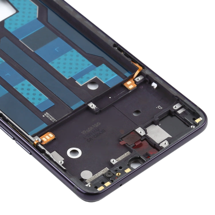 Plaque de lunette de cadre LCD de boîtier avant pour Oppo R15 Pro/R15 PACM00 CPH1835 PACT00 CPH1831 PAAM00 (noir)