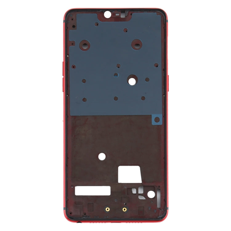 Plaque de lunette de cadre LCD de boîtier avant pour Oppo R15 Pro/R15 PACM00 CPH1835 PACT00 CPH1831 PAAM00 (rouge)