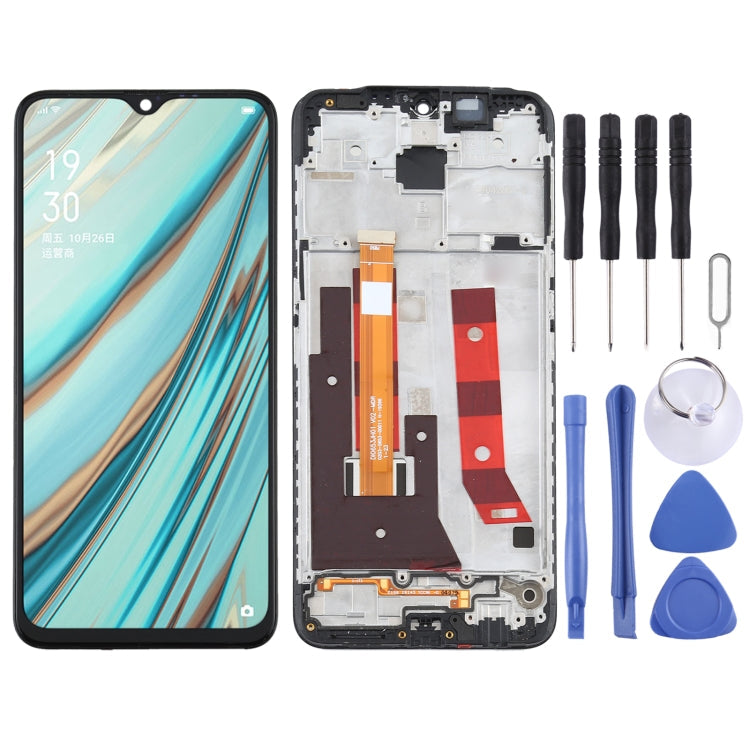 Complete LCD Screen and Digitizer Assembly with Frame For Oppo A9 / A9x PCAM10 CPH1938 PCEM00