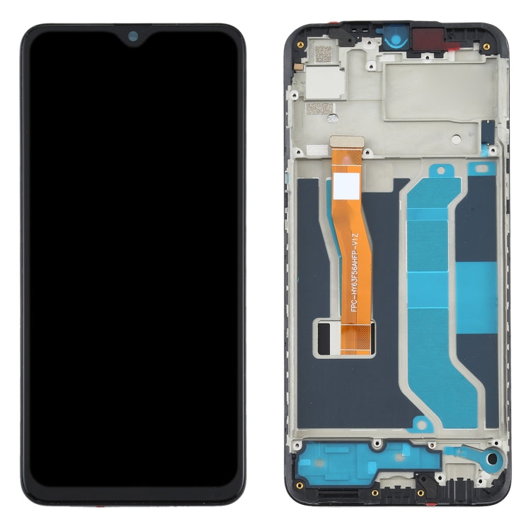 Complete LCD Screen and Digitizer Assembly with Frame for Oppo Realme 3 Pro / Realme X Lite RMX1851