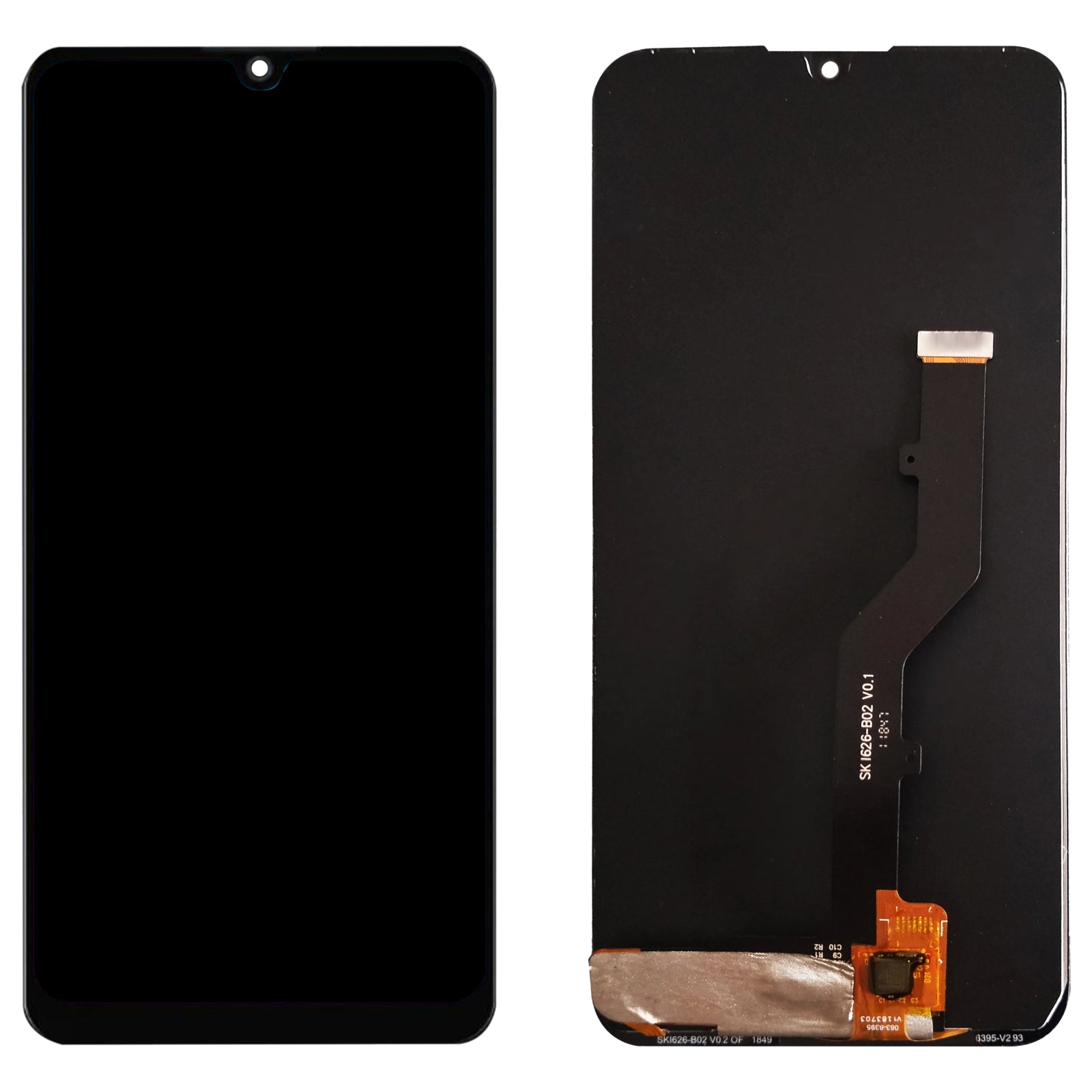 Ecran LCD + Numériseur Tactile ZTE Blade 10 Prime Noir