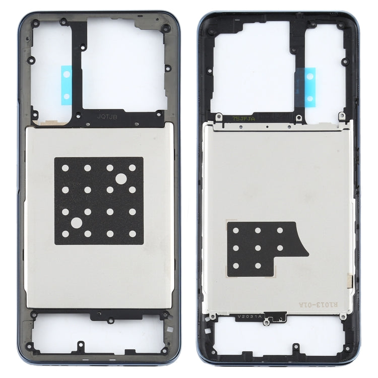 Middle Frame Bezel Plate for Vivo Y73s V2031A (Black)