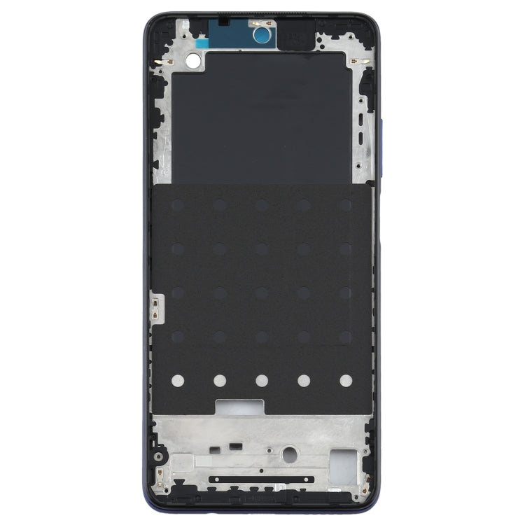Placa de Bisel de Marco LCD de Carcasa Frontal Original Para Xiaomi MI 10T Lite 5G M2007J17G (Azul)