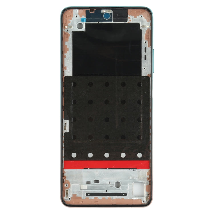 Placa de Bisel de Marco de la LCD de la Carcasa Delantera Original Para Xiaomi Redmi Note 9 Pro 5G M2007J17C (Lago Verde)