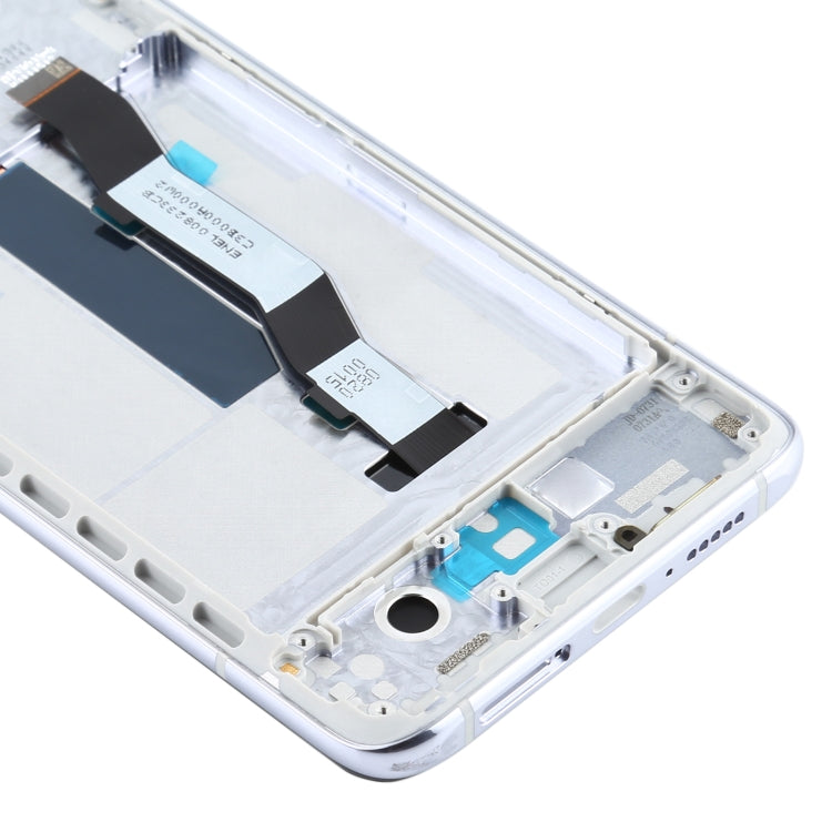 Pantalla LCD y Ensamblaje Completo del Digitalizador con Marco Para Xiaomi MI 10T Pro 5G / MI 10T 5G / Redmi K30S M2007J3SC M2007J3SY (Plata)