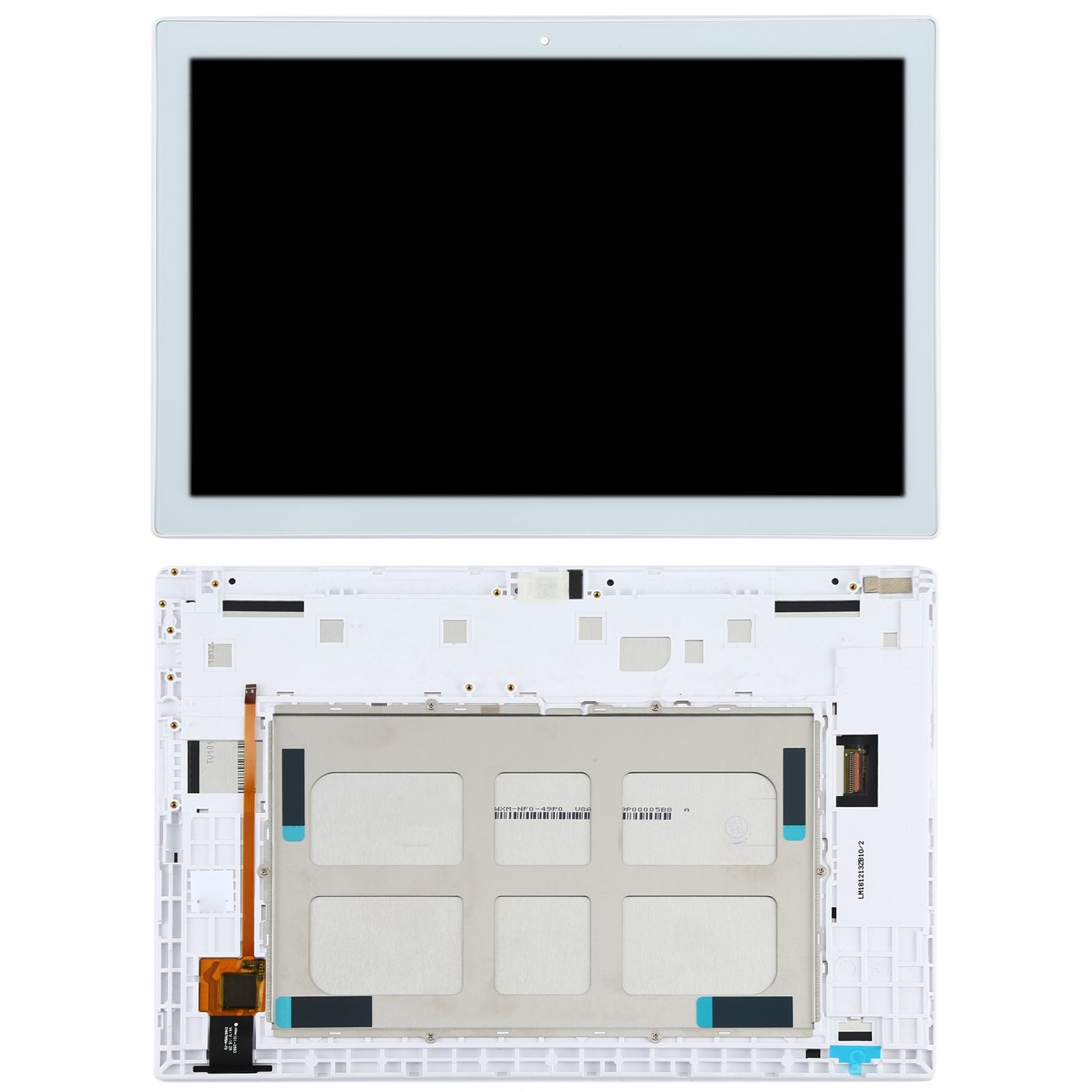 Pantalla LCD + Tactil Digitalizador + Marco Lenovo Tab 4 Blanco