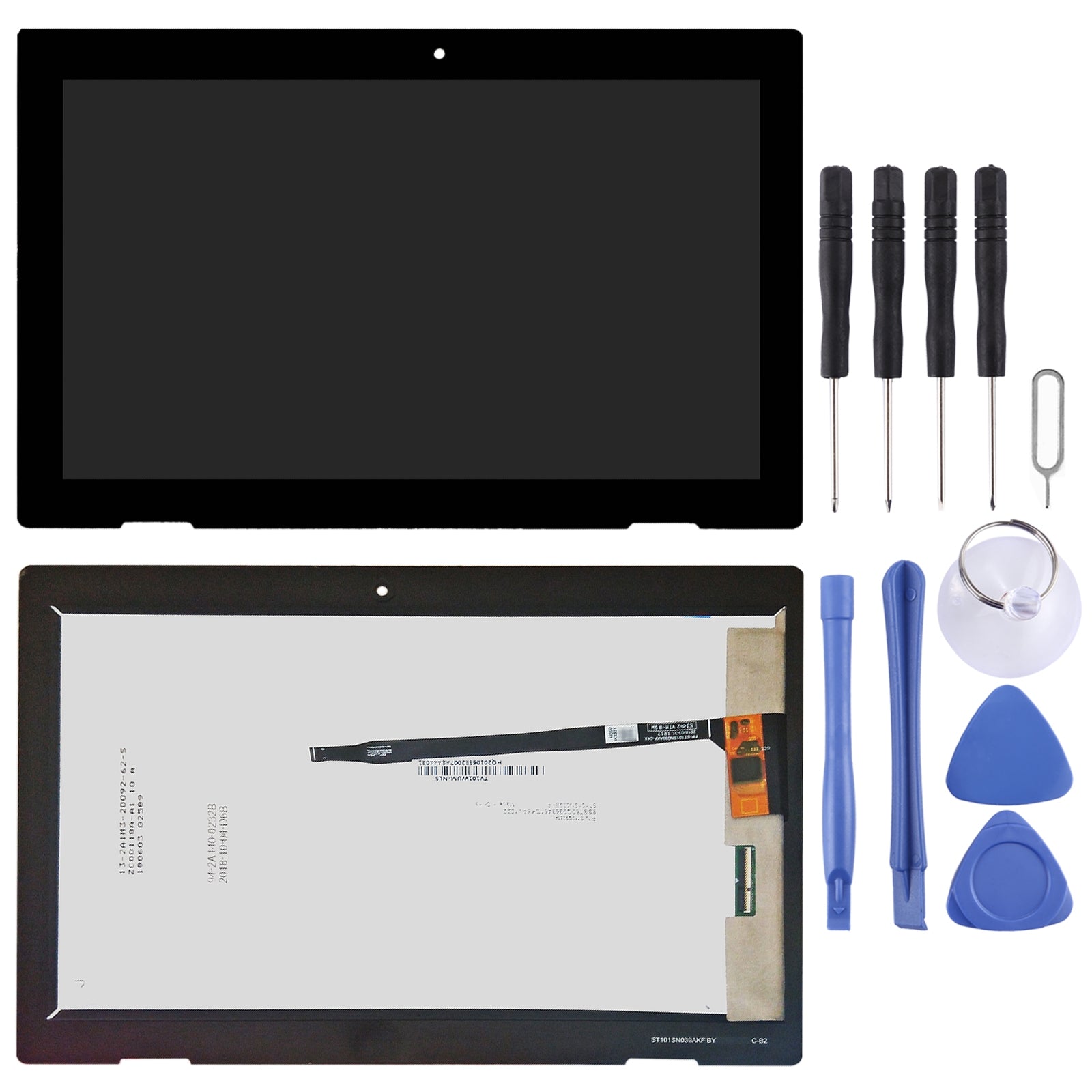 LCD Screen + Touch Digitizer Lenovo IdeaPad D330 N5000 D330-10IGM Blac