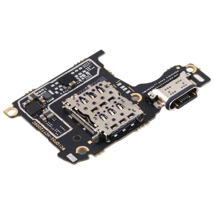 Placa de Puerto de Carga con socket de Tarjeta SIM Para Vivo Iqoo Pro 5G V1916A V1916T