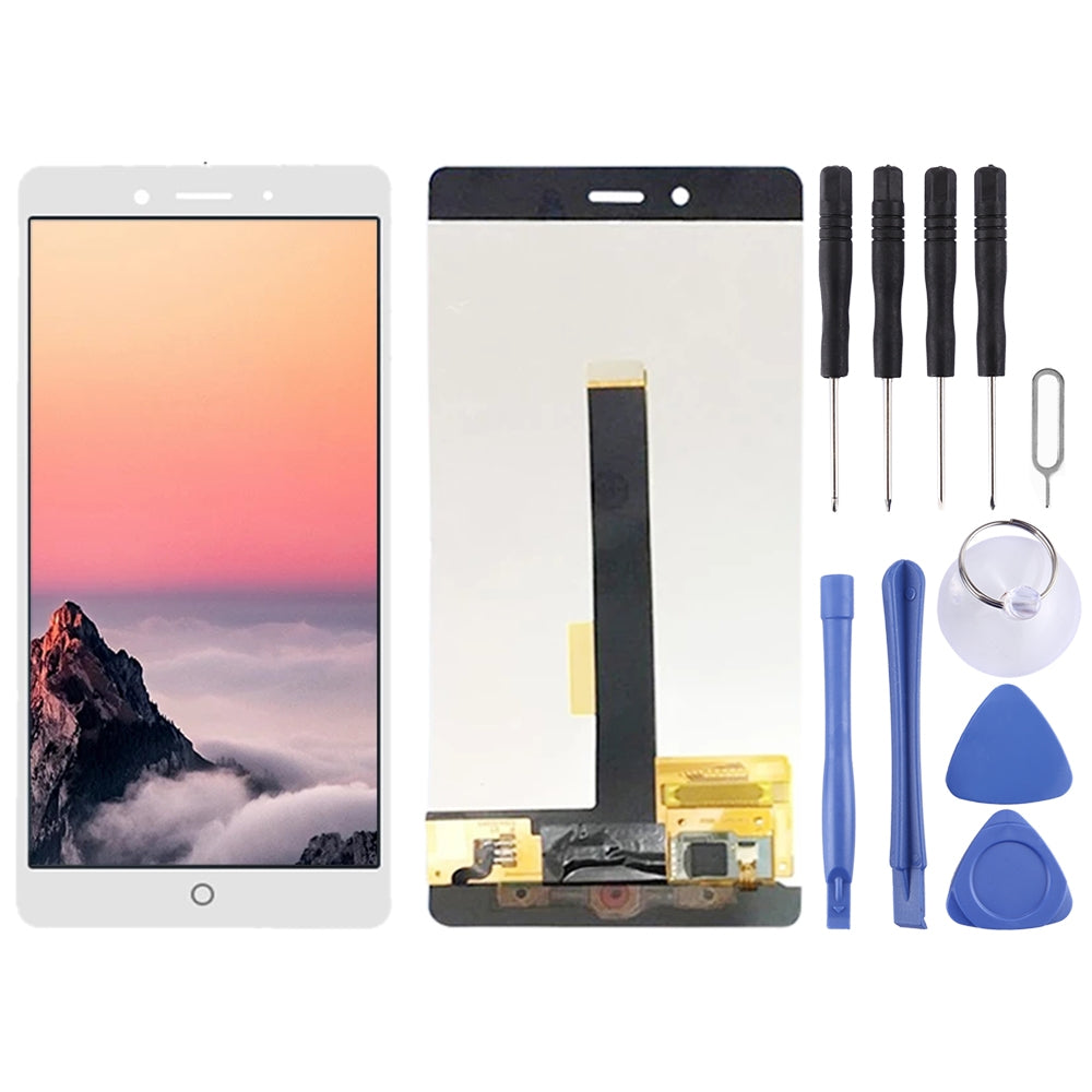 Ecran LCD + Numériseur Tactile ZTE Nubia Z11 NX531JJ Blanc