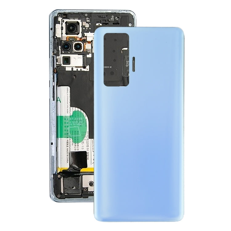 Couvercle arrière de la batterie pour Vivo X50 Pro V2005A (Bleu)