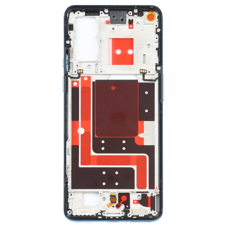 Plaque de cadre intermédiaire pour OnePlus 9 (version double SIM IN / CN) (bleu)