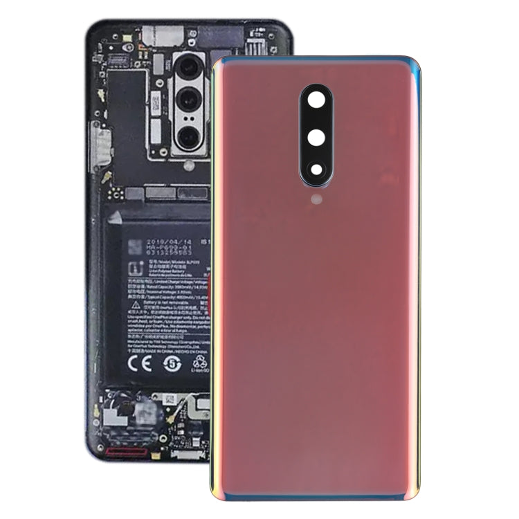 Battery Back Cover with Camera Lens Cover for OnePlus 8