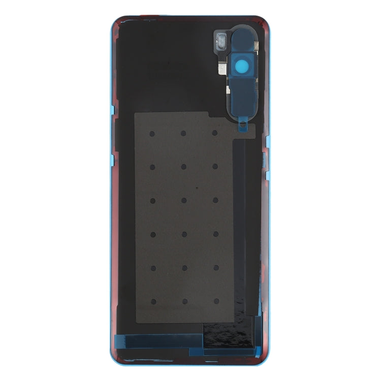 Battery Back Cover with Camera Lens Cover for OnePlus Nord (Blue)