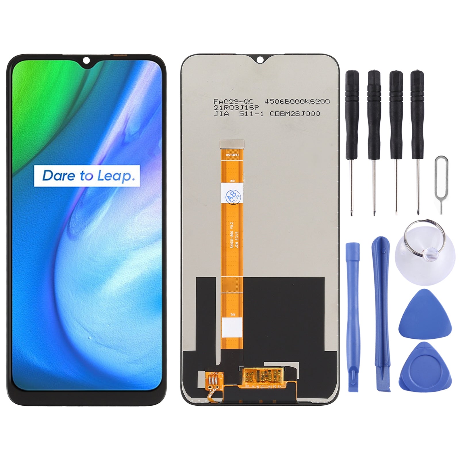 LCD Screen + Digitizer Touch Oppo Realme Q2I