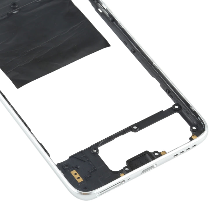 Middle Frame Bezel Plate for Oppo Realme X7 (White)