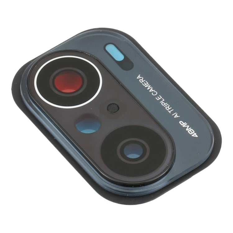 Couvercle d'objectif d'appareil photo pour Xiaomi Redmi K40 (48MP) M2012K11AC (noir)