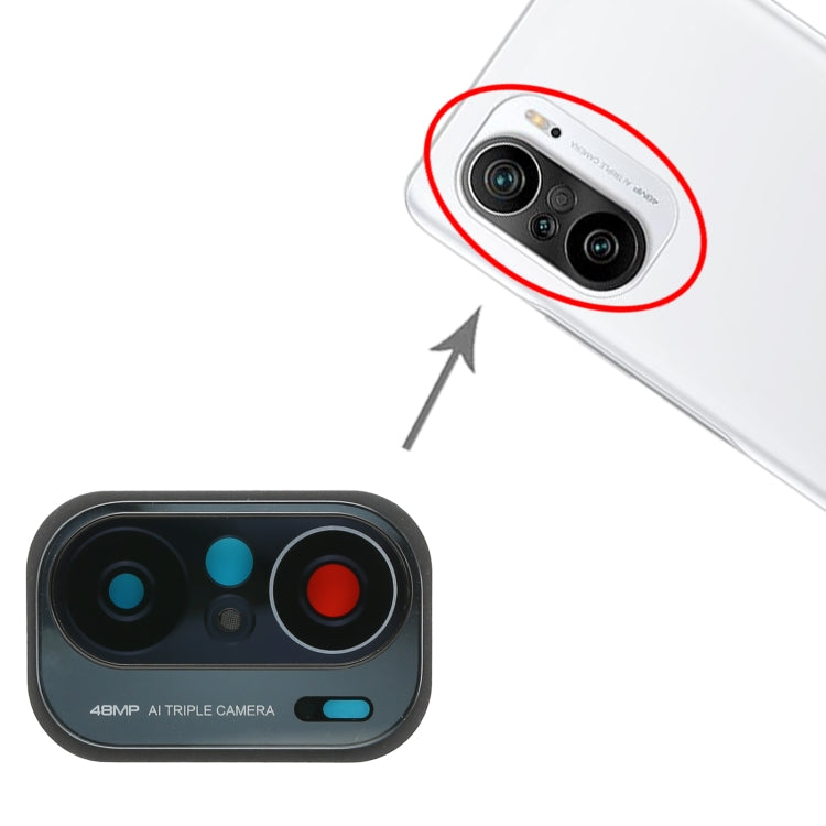Camera Lens Cover For Xiaomi Redmi K40 (48MP) M2012K11AC (Black)