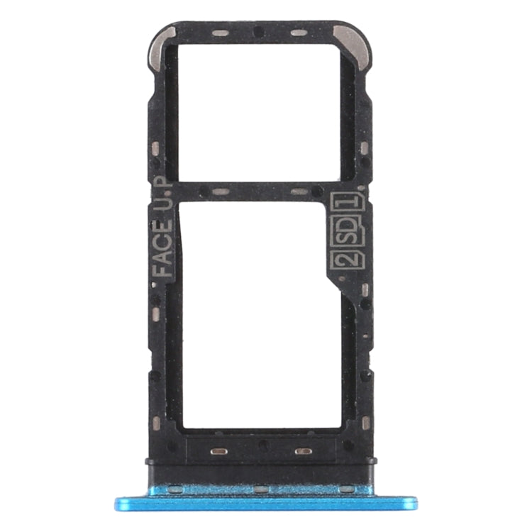 SIM Card Tray SIM Card Tray / Micro SD Card Tray For Motorola Moto E7 Power PAPH0001IN PAMH0010IN PAMH0019IN (Blue)