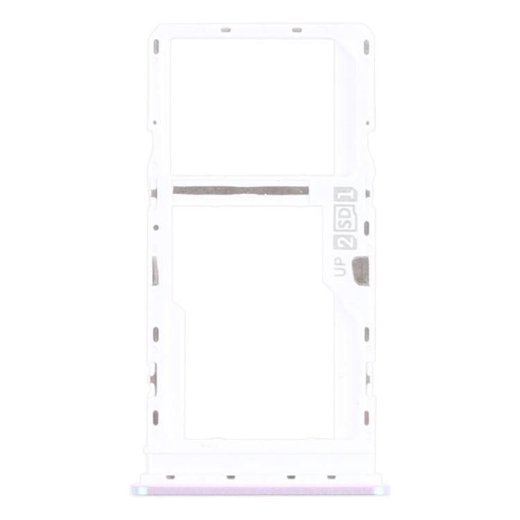 SIM Card Holder SIM Card Tray / Micro SD Card Tray for Motorola Moto G10 XT2127-2 (Silver)