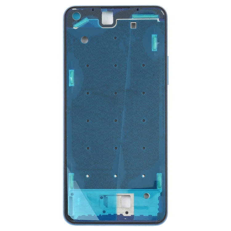 Original Front Housing LCD Frame Bezel Plate for Xiaomi MI 11 Lite 4G M2101K9AG (Blue)