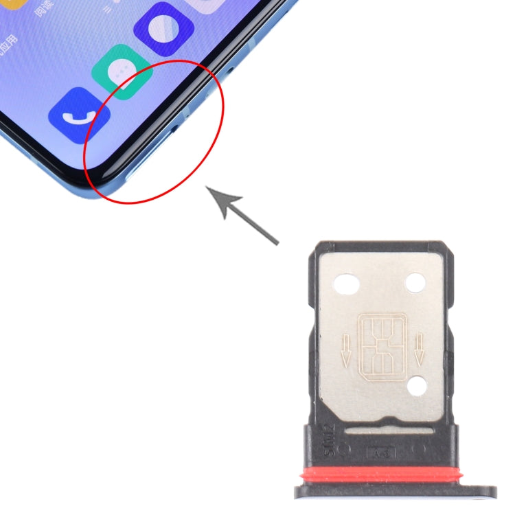 SIM Card + SIM Card Tray for OnePlus 9 (EU/NA Edition) (Black)