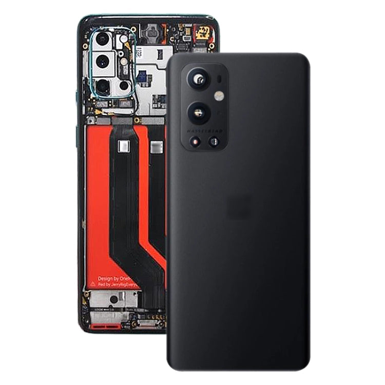 Battery Back Cover with Camera Lens for OnePlus 9 Pro (Black)