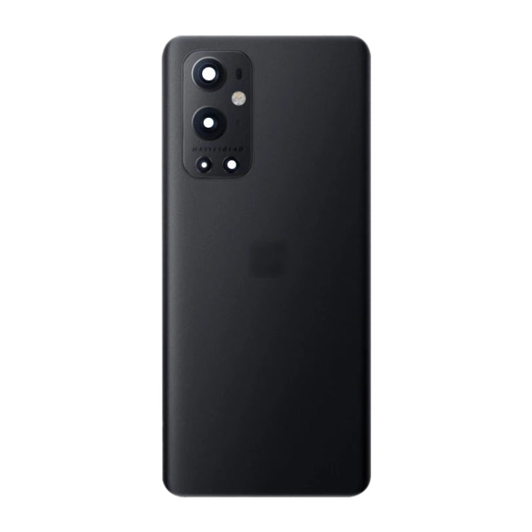 Coque arrière de batterie avec objectif d'appareil photo pour OnePlus 9 Pro (noir)