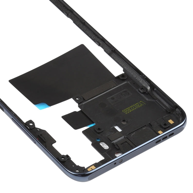 Placa de Bisel del Marco Medio Para Xiaomi Redmi Note 10 M2101K7AI M2101K7AG (Negro)