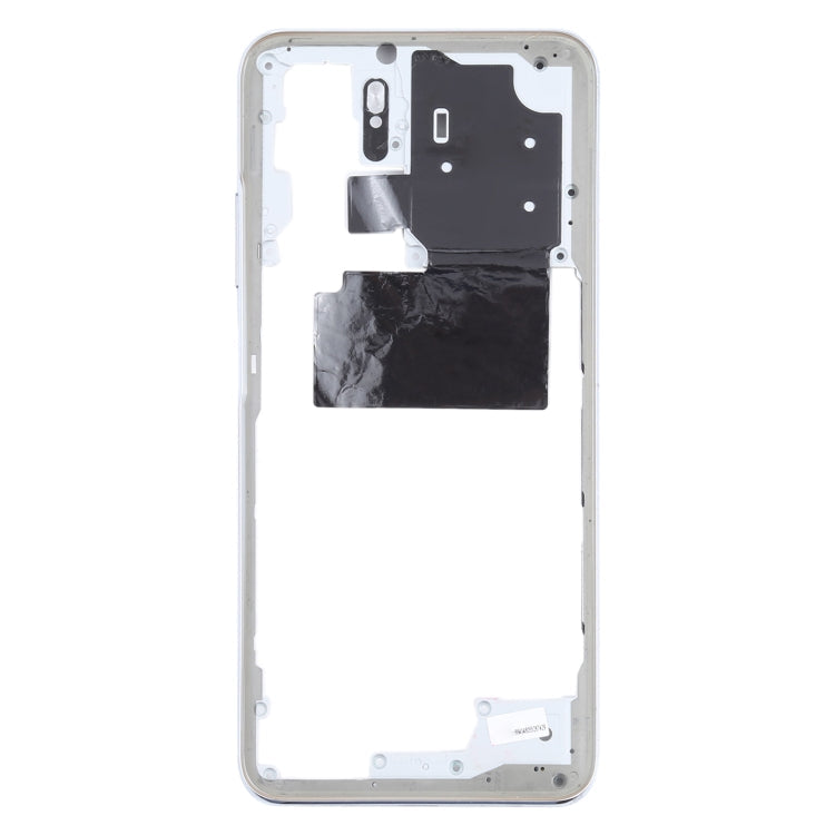Placa de Bisel del Marco Medio Para Xiaomi Redmi Note 10 M2101K7AI M2101K7AG (Blanco)