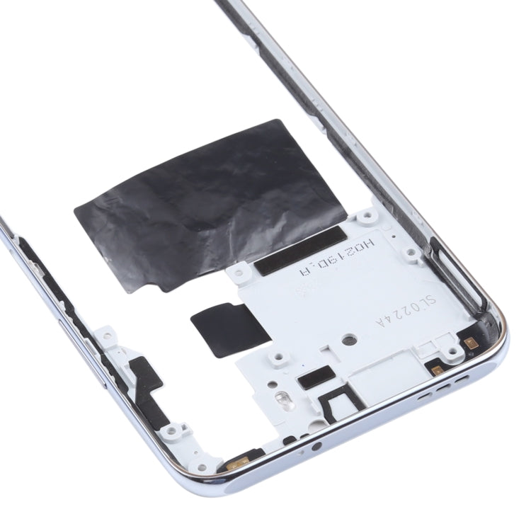 Placa de Bisel del Marco Medio Para Xiaomi Redmi Note 10 M2101K7AI M2101K7AG (Blanco)