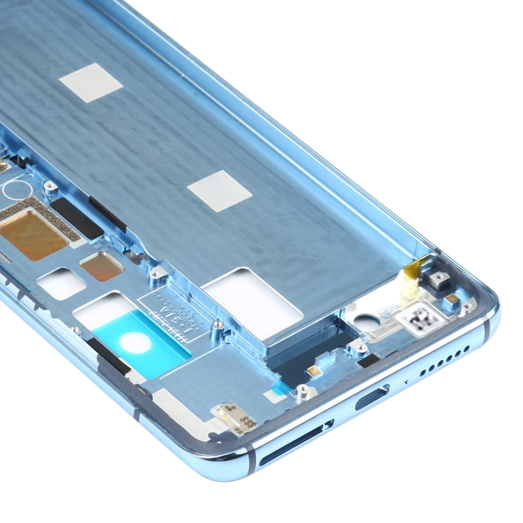 Placa de Bisel del Marco del LCD de la Carcasa Delantera Original Para Xiaomi MI 10S (Azul)